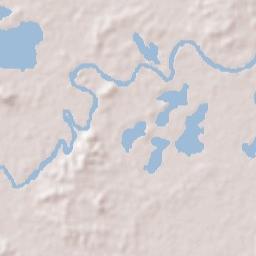 Las Lomas de Tacamichapan Terrain Map