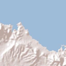 Christiansted Terrain Map