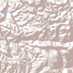 Santos Reyes Yucuná Terrain Map