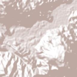 Valle Nacional Terrain Map