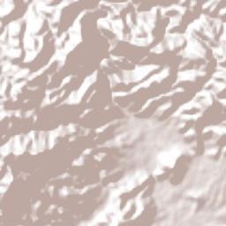 San Jorge Nuchita Terrain Map