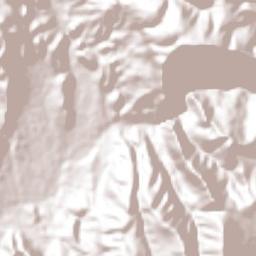 Yetla de Juárez Terrain Map