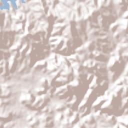 Tezoatlán de Segura y Luna Terrain Map