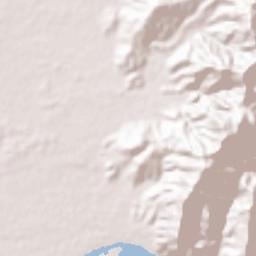 Santo Domingo Terrain Map