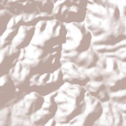 Chicahua Terrain Map