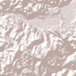 Río Chiquito Terrain Map