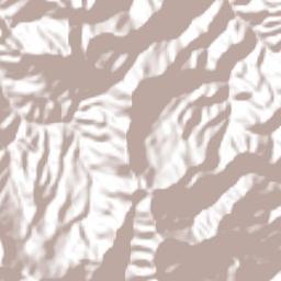 San Sebastián Nicananduta Terrain Map