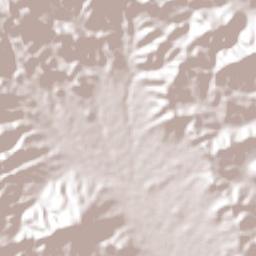 Santo Domingo Yanhuitlán Terrain Map