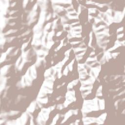 San Vicente Nuñu Terrain Map