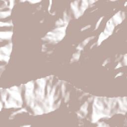 San Miguel Abejones Terrain Map