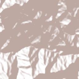 Santiago Choápam Terrain Map