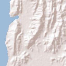 Santiago Terrain Map