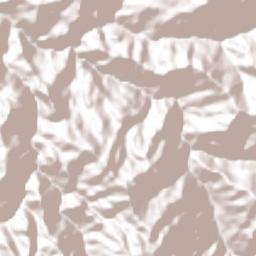 Santa María Yavesía Terrain Map