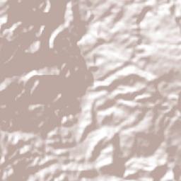 Petalcingo Terrain Map