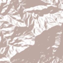 Colombia de Guadalupe Terrain Map