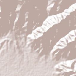 San Andrés Huayápam Terrain Map