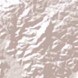 Valle del Río Terrain Map