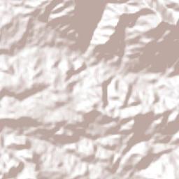 Las Mesas Terrain Map