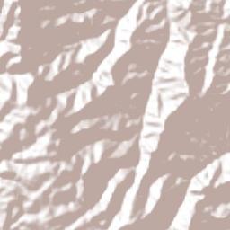 San Pablo Cuatro Venados Terrain Map