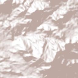 Villa Hermosa Terrain Map