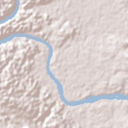 Frontera Corozal Terrain Map
