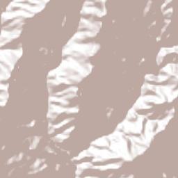 Santiago Quiavicuzas Terrain Map