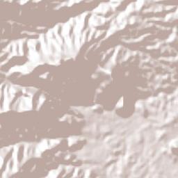 Santo Domingo Petapa Terrain Map