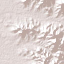 Santa Lucía Ocotlán Terrain Map