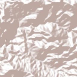 Santa María Zaniza Terrain Map