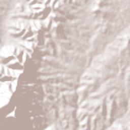 San Martín Lachila Terrain Map