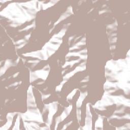 Quinicuena Terrain Map