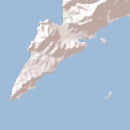 Guanaja Terrain Map