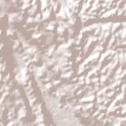 Zaragoza la Montaña Terrain Map