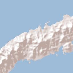 Roatán Terrain Map
