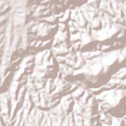 San Ildefonso Amatlán Terrain Map