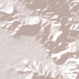 El Espinal Terrain Map