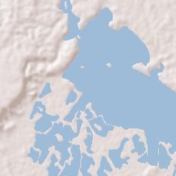 Pangapisan Terrain Map