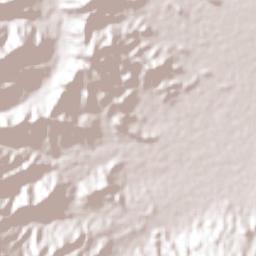 Rincón Moreno Terrain Map