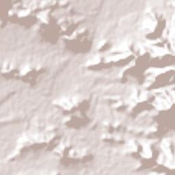 Dieciséis de Septiembre Terrain Map