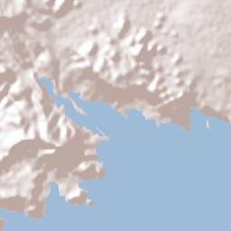 Jericó Terrain Map