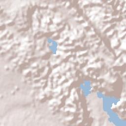 Ojo de Agua Terrain Map