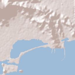 Salina Cruz Terrain Map