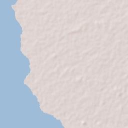 Los Corazones Terrain Map