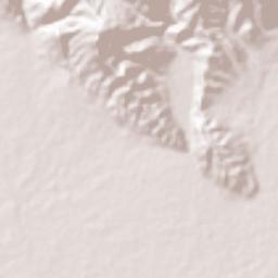 San Manuel Terrain Map