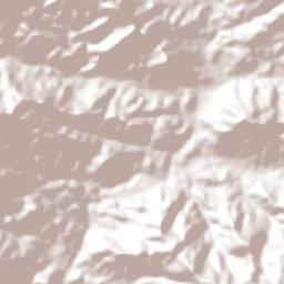 Cerro del Aire Terrain Map