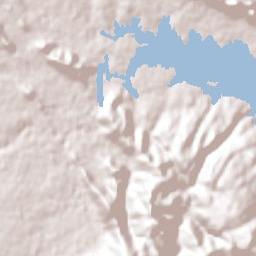 Nueva Libertad Terrain Map