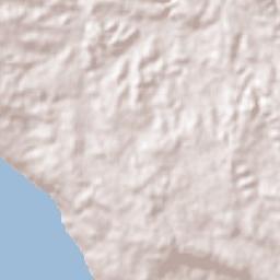 Héroes de Chapultepec Terrain Map