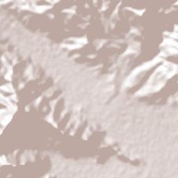 Tres Picos Terrain Map