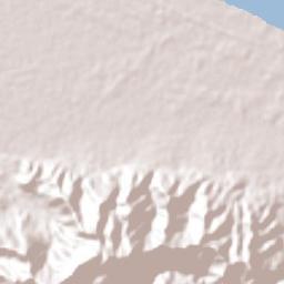 Francia Terrain Map