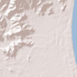 Maria Aurora Terrain Map